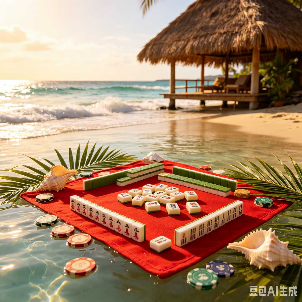 large print mahjong set