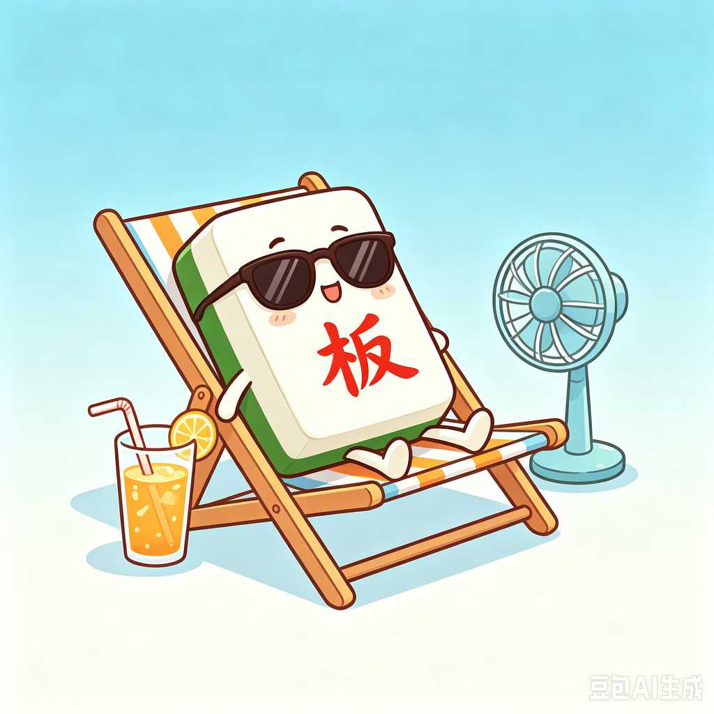 ultra light mahjong tiles set
