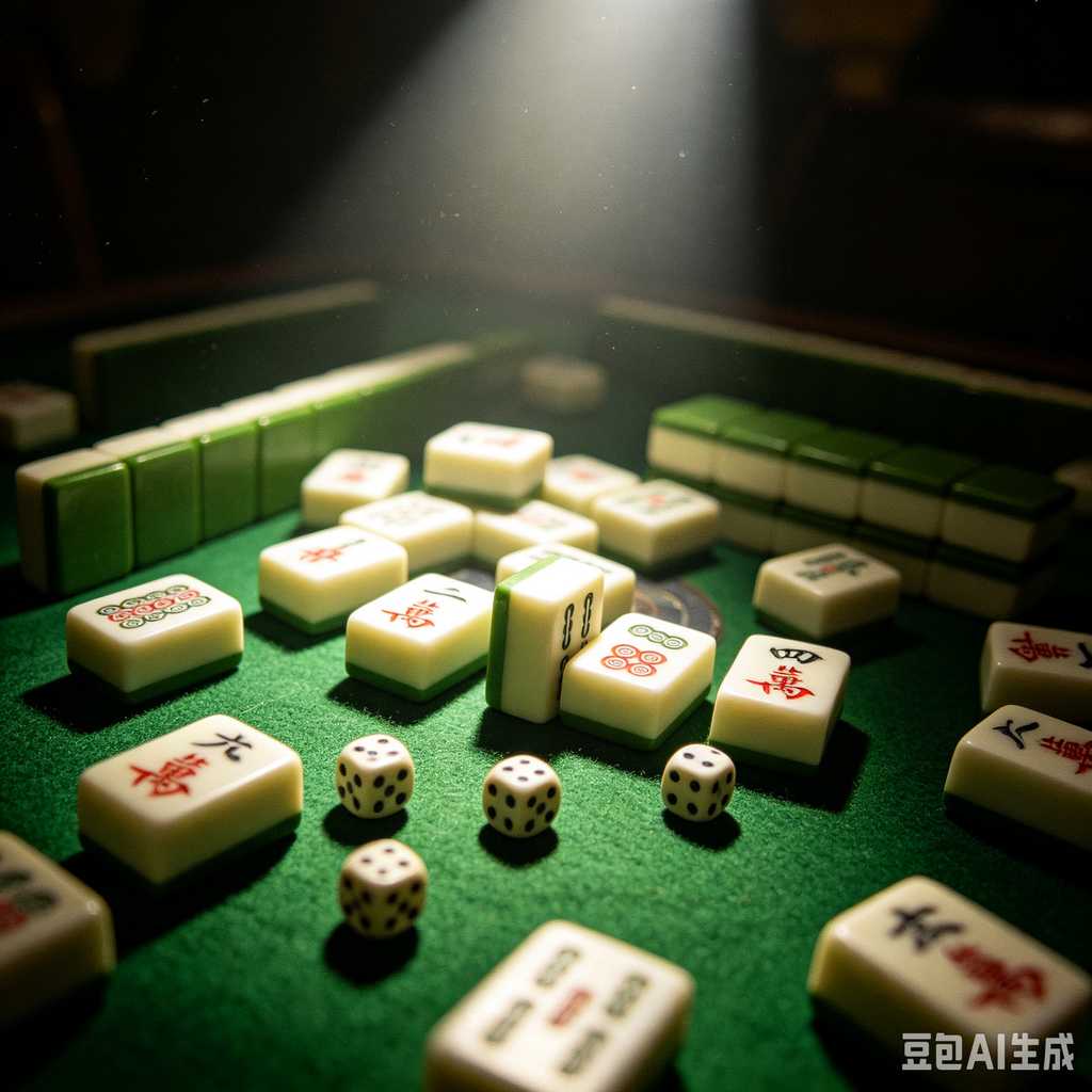 stable print mahjong set