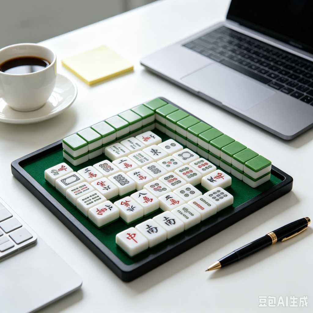 uniform color mahjong set print