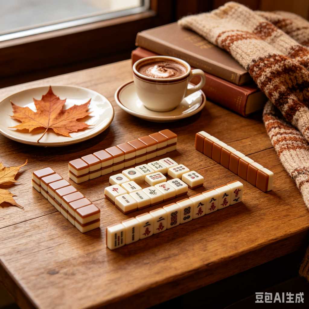 solid wood mahjong tiles